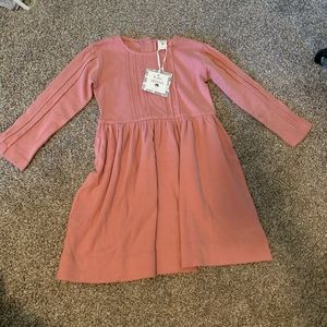 Kate quinn NWT 5Y pink long sleeve dress